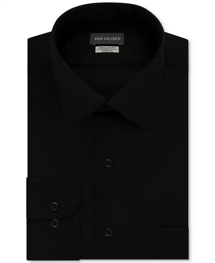 商品Van Heusen|Men's Classic/Regular Fit Stretch Wrinkle Free Sateen Dress Shirt,价格¥376,第3张图片详细描述