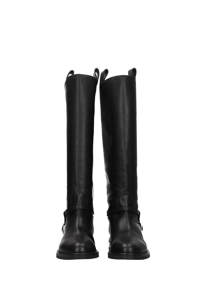 商品Sergio Rossi|Boots Leather Black,价格¥3474,第3张图片详细描述