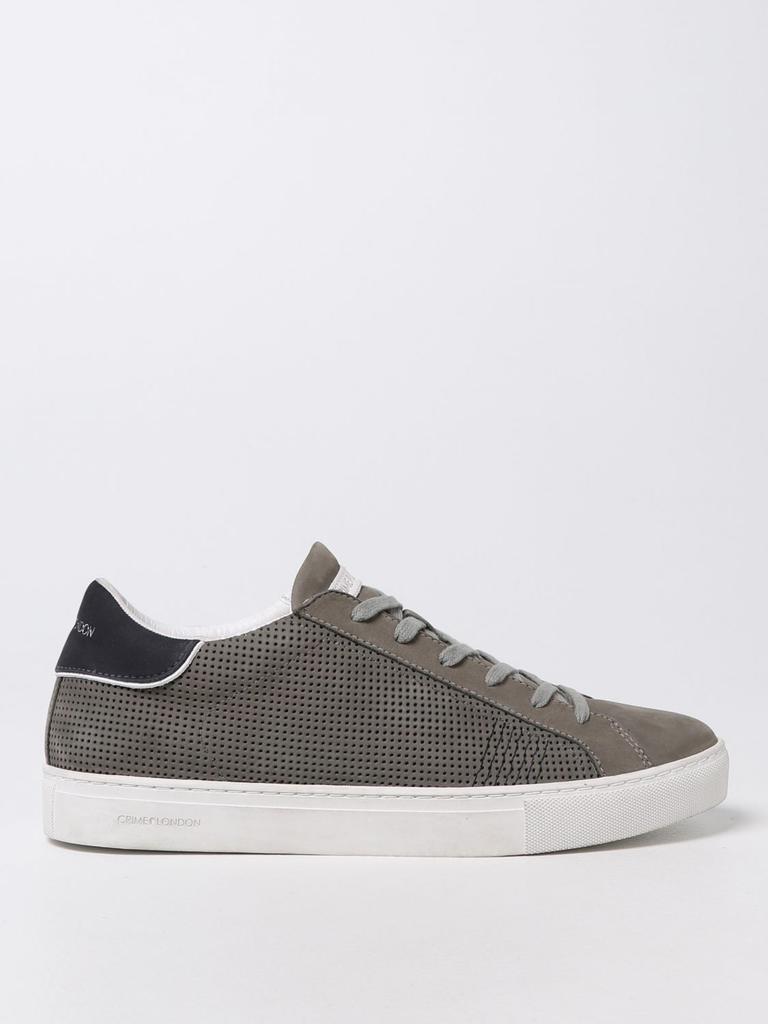 商品Crime London|Crime London sneakers in perforated suede,价格¥553,第1张图片