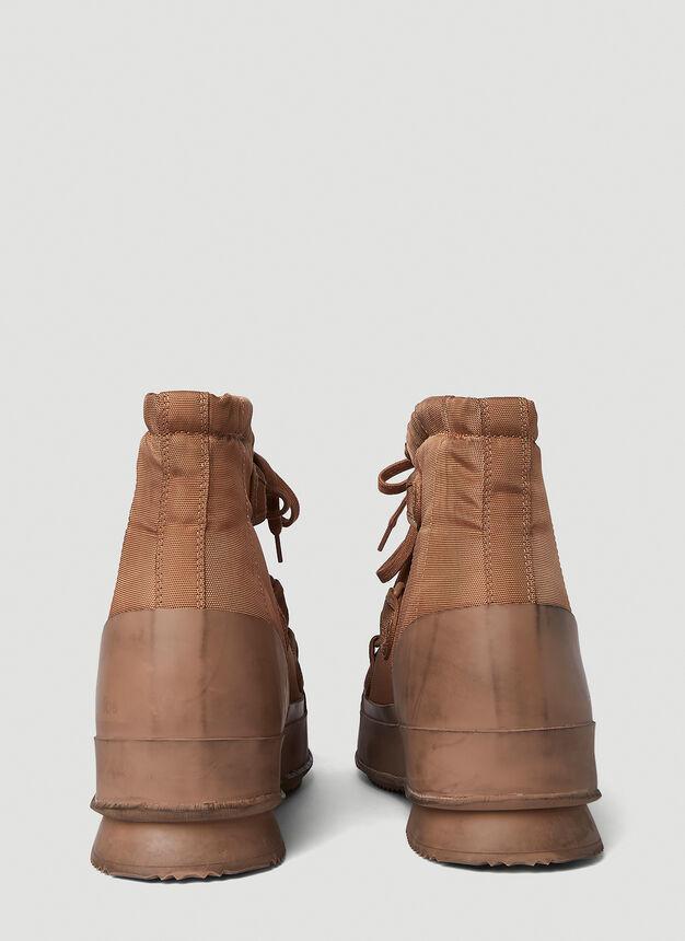 商品Acne Studios|Lace Up Boots in Brown,价格¥3849,第6张图片详细描述