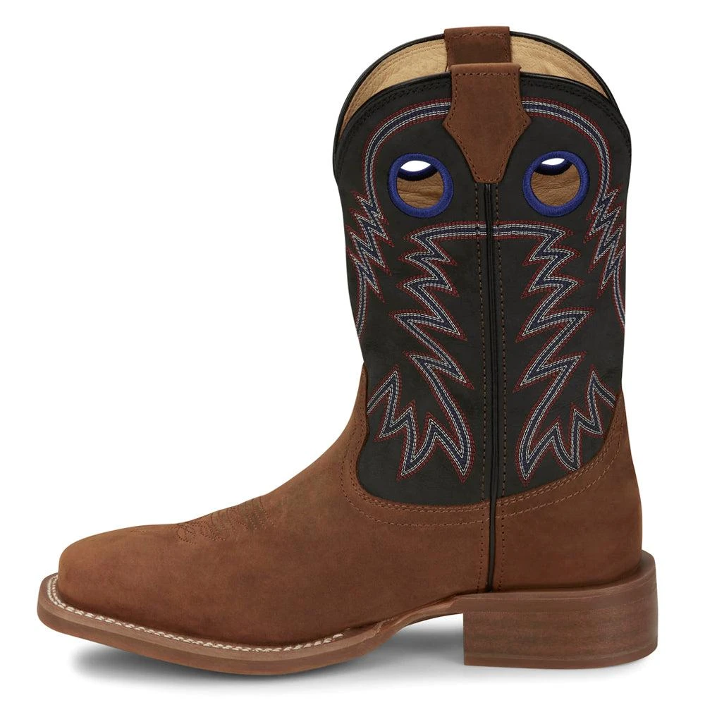 商品Justin Boots|Show Stopper 11 Inch Wide Square Toe Cowboy Boots,价格¥1501,第3张图片详细描述