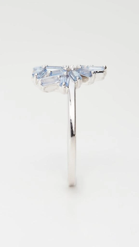 商品Suzanne Kalan|Suzanne Kalan 18k 白金烟花小号圆形戒指,价格¥14612,第5张图片详细描述