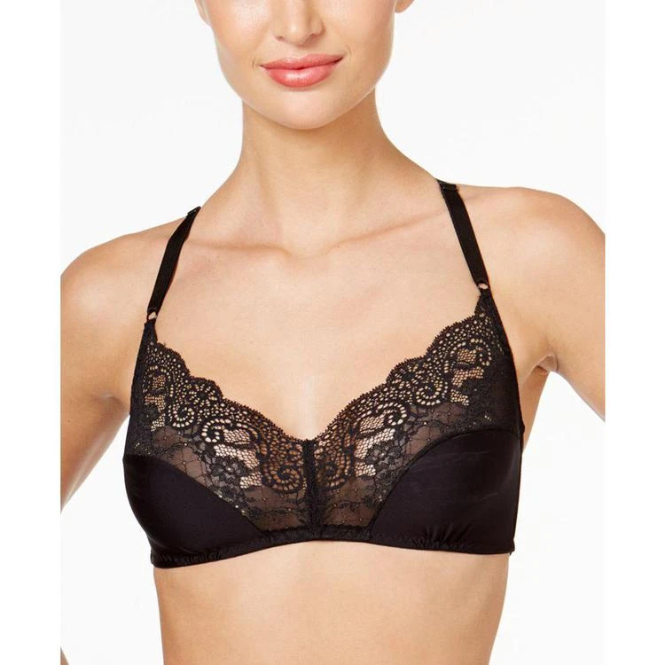 商品Cosabella|Bisou Crisscross Lace Bralette BISOU0312,价格¥475,第1张图片