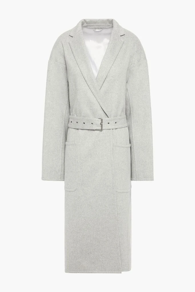 商品Helmut Lang|Belted wool and cashmere-blend felt coat,价格¥3380,第3张图片详细描述