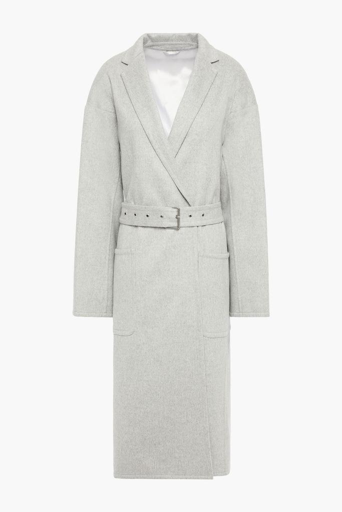 商品Helmut Lang|Belted wool and cashmere-blend felt coat,价格¥7173,第5张图片详细描述