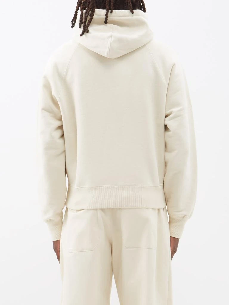 商品AMI|Ami de Cœur-logo organic cotton-jersey hoodie,价格¥1987,第5张图片详细描述