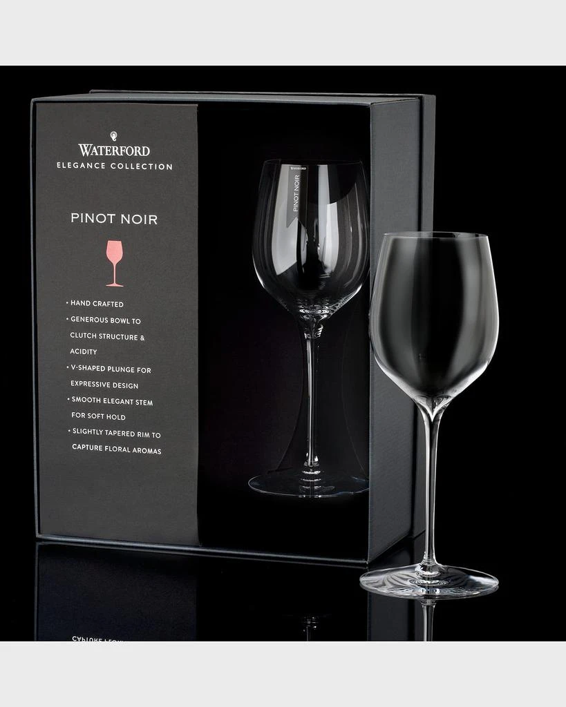 商品Waterford Crystal|Elegance Pinot Noir Glasses, Set of 2,价格¥776,第4张图片详细描述