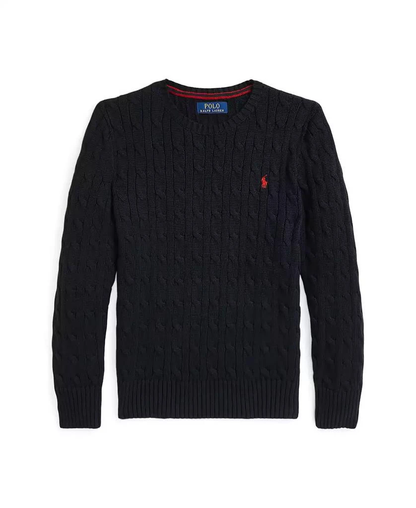 商品Ralph Lauren|拉夫劳伦 男大童款绞花针织毛衣,价格¥121,第1张图片