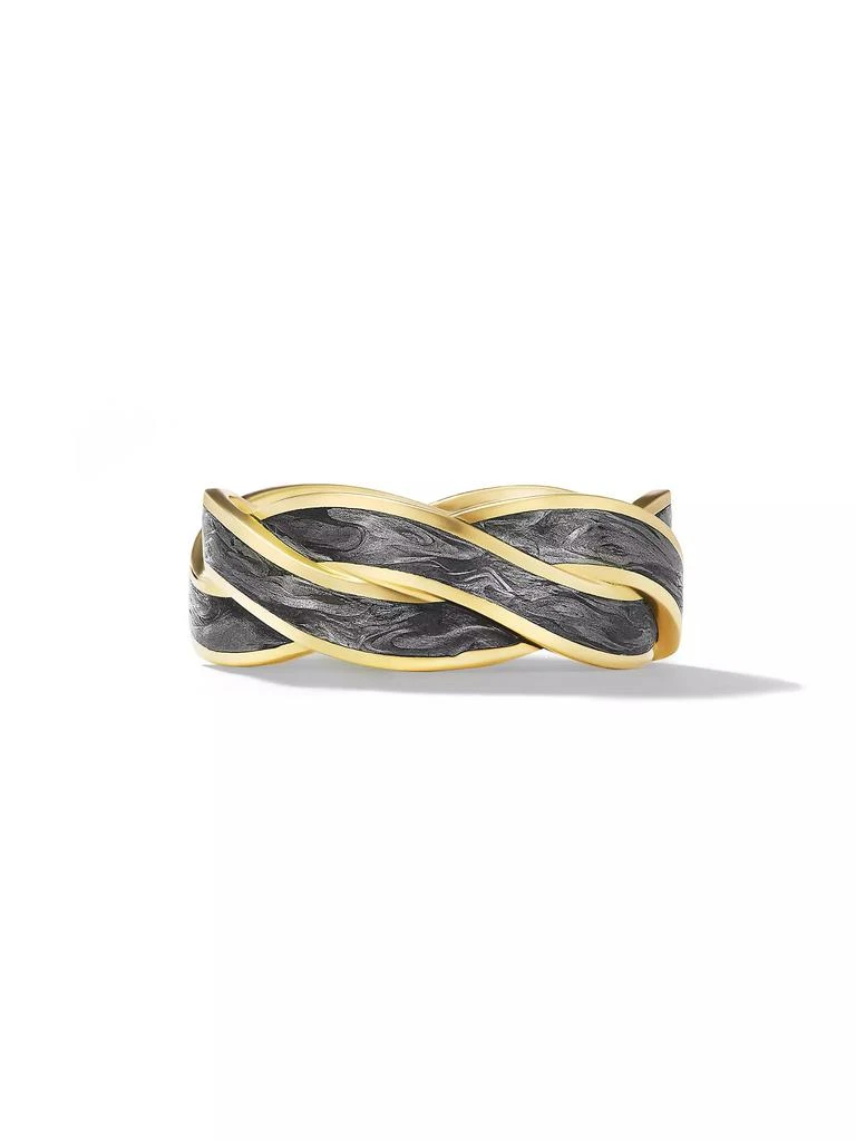 商品David Yurman|DY Helios™ Band Ring in 18K Yellow Gold,价格¥23975,第4张图片详细描述