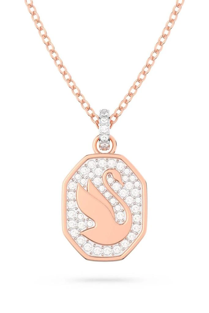 商品Swarovski|Swarovski Signum Swan Pendant Necklace,价格¥462,第1张图片