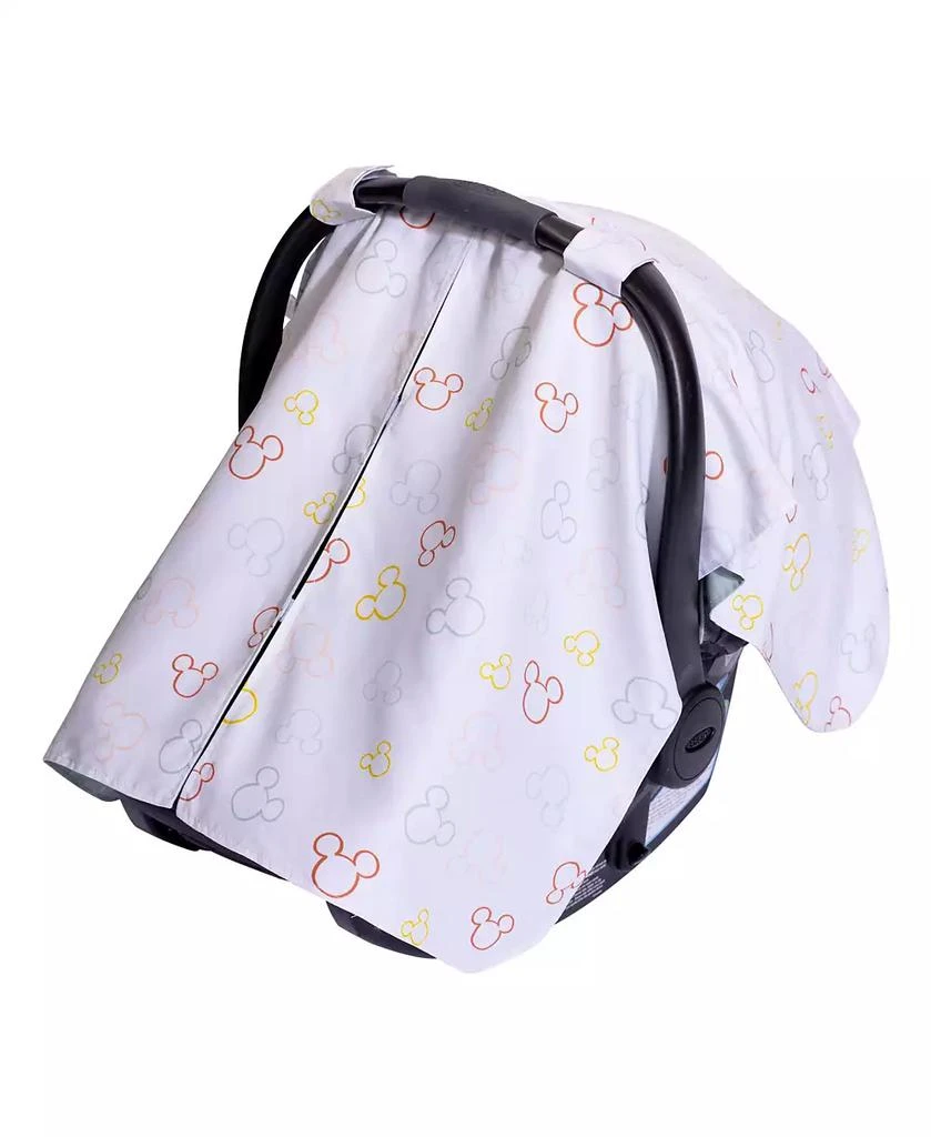 商品J L childress|Disney Baby Reversible Infant Car Seat Canopy, Mickey Mouse,价格¥188,第1张图片