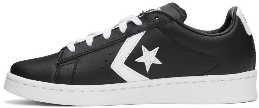 商品Converse|Black & White Leather Pro OX Sneakers,价格¥201,第3张图片详细描述