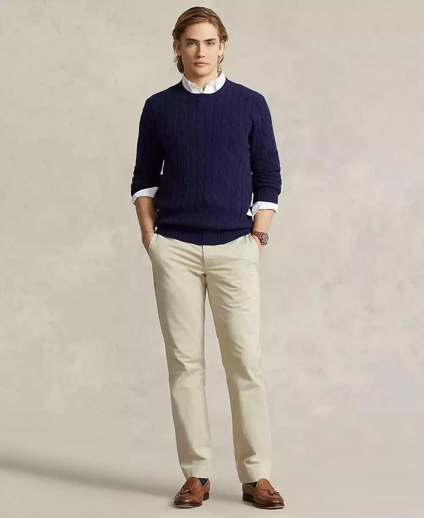 商品Ralph Lauren|Men's Straight-Fit Stretch Chino Pants,价格¥900,第2张图片详细描述