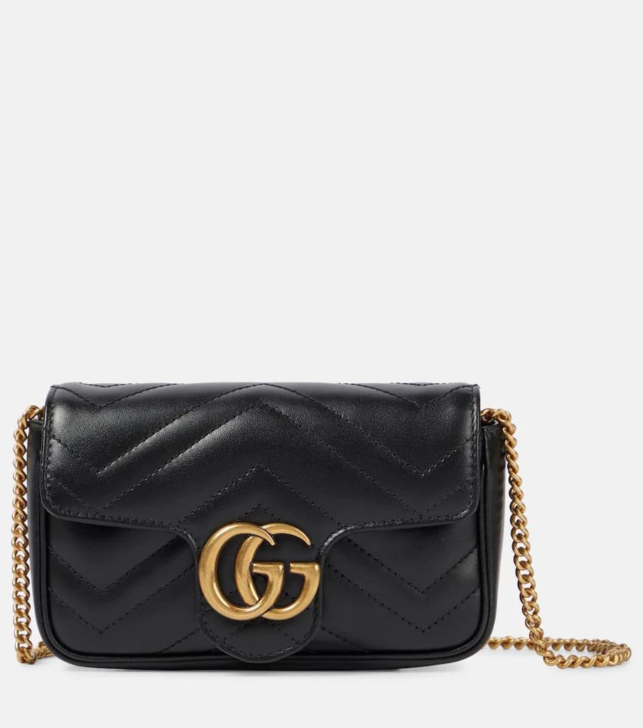 商品Gucci|GG Marmont 超迷你链条斜挎包,价格¥8349,第1张图片