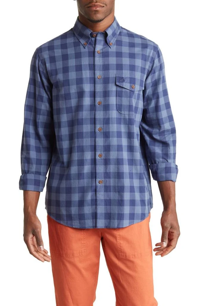 商品Brooks Brothers|Buffalo Plaid Regular Fit Cotton Button-Up Shirt,价格¥205,第1张图片