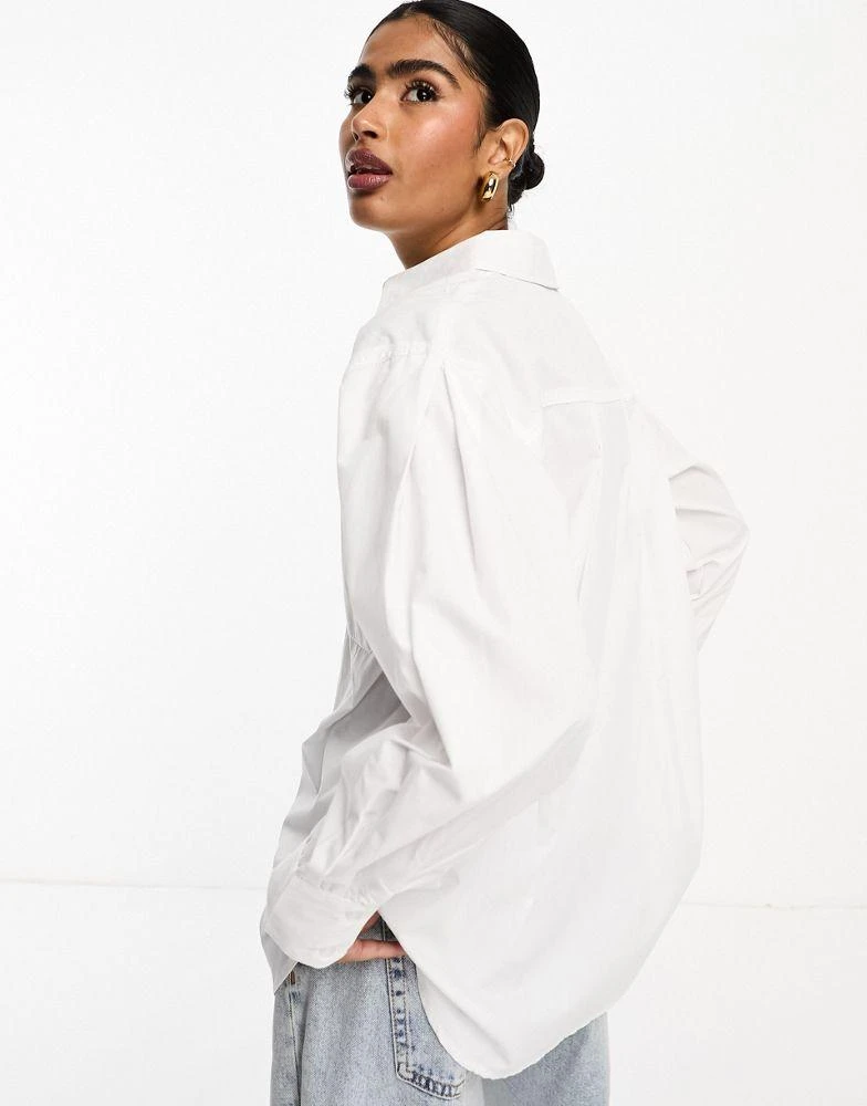 商品ASOS|ASOS DESIGN oxford shirt in white,价格¥254,第3张图片详细描述