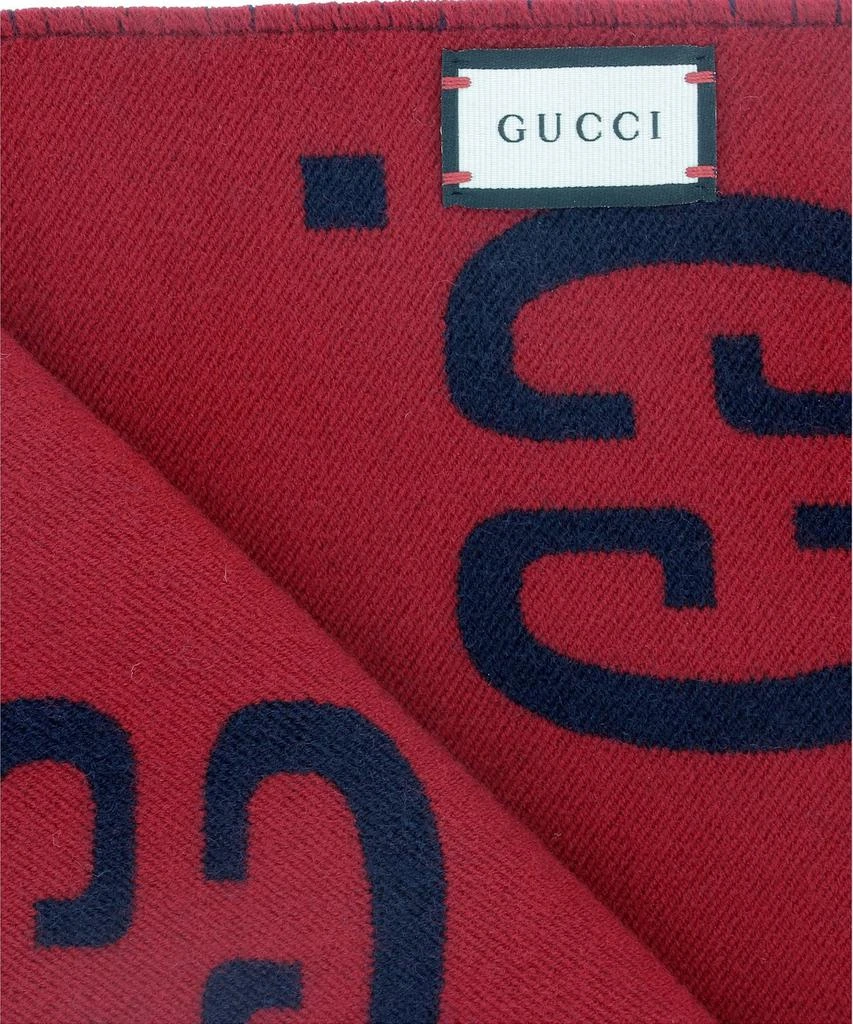 商品Gucci|Gucci GG Jacquard Scarf,价格¥3848,第3张图片详细描述
