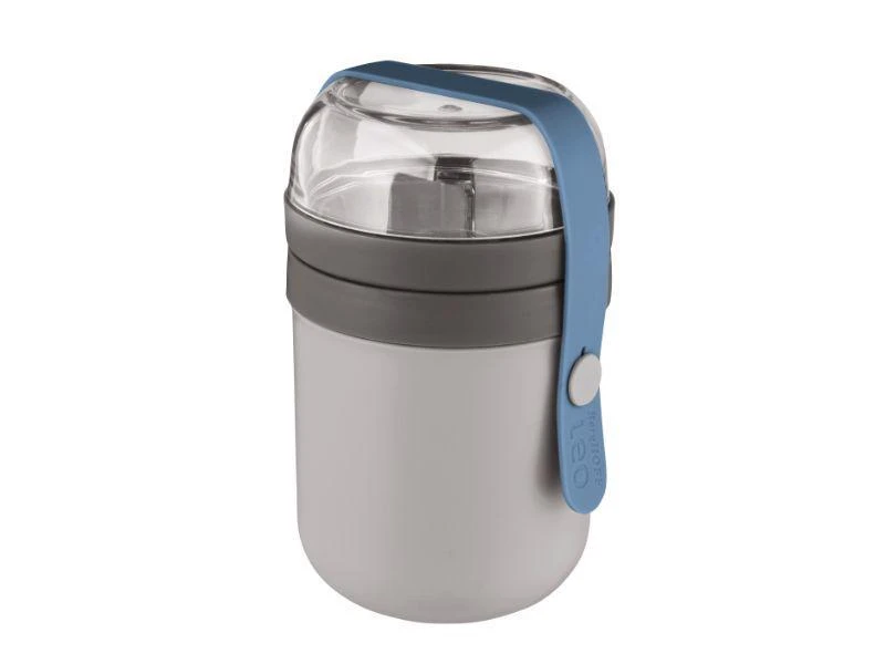 商品BergHOFF|Leo To-Go Set, Grey and Blue,价格¥556,第4张图片详细描述