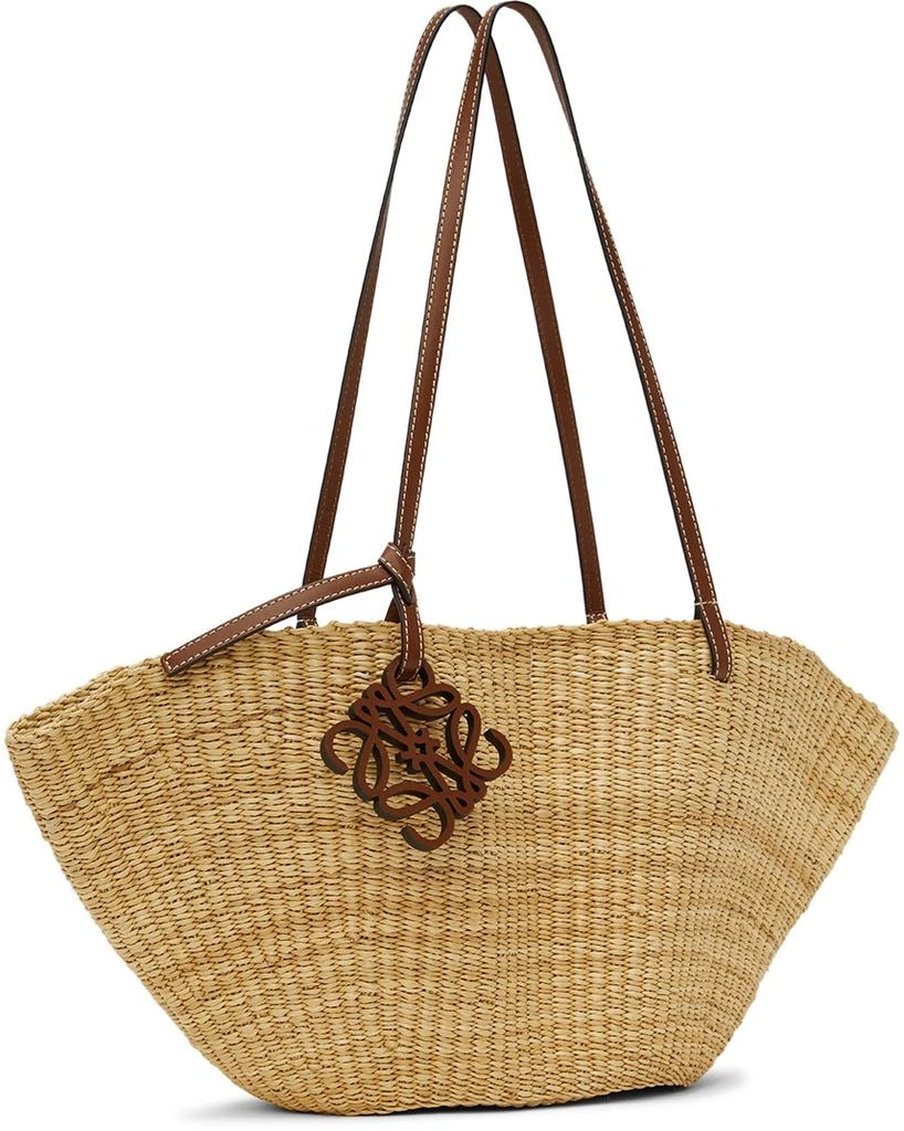 商品Loewe|Tan Shell Small Basket Tote,价格¥5100,第2张图片详细描述