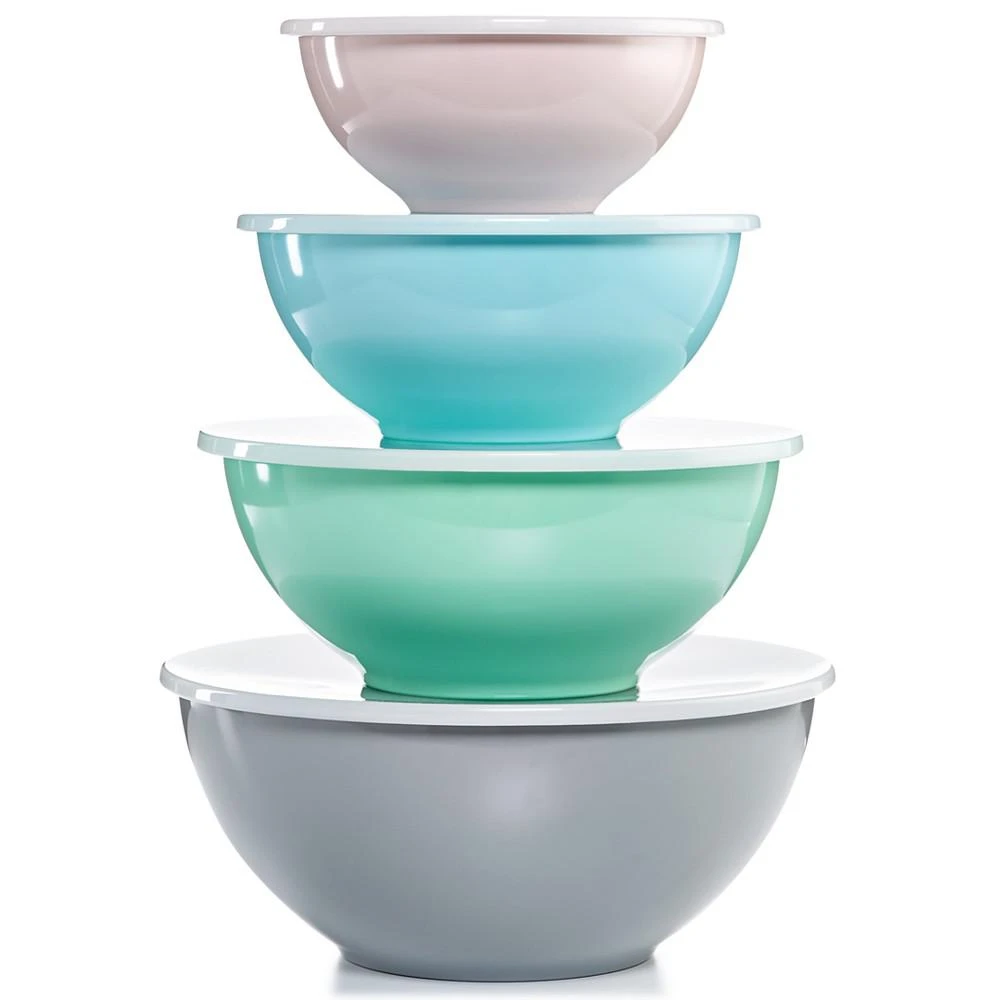 商品Martha Stewart|8-Pc. Pastel Melamine Bowl Set, Created for Macy's,价格¥74,第3张图片详细描述