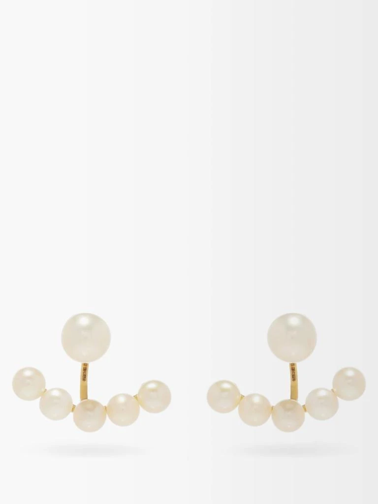 商品MATEO|Pearl & 14kt gold jacket earrings,价格¥6902,第1张图片