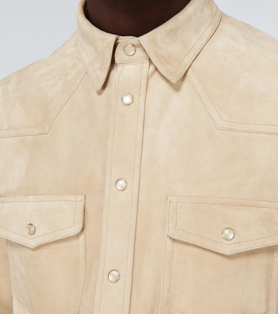 商品Tom Ford|西部风皮革长袖衬衫,价格¥26929,第7张图片详细描述