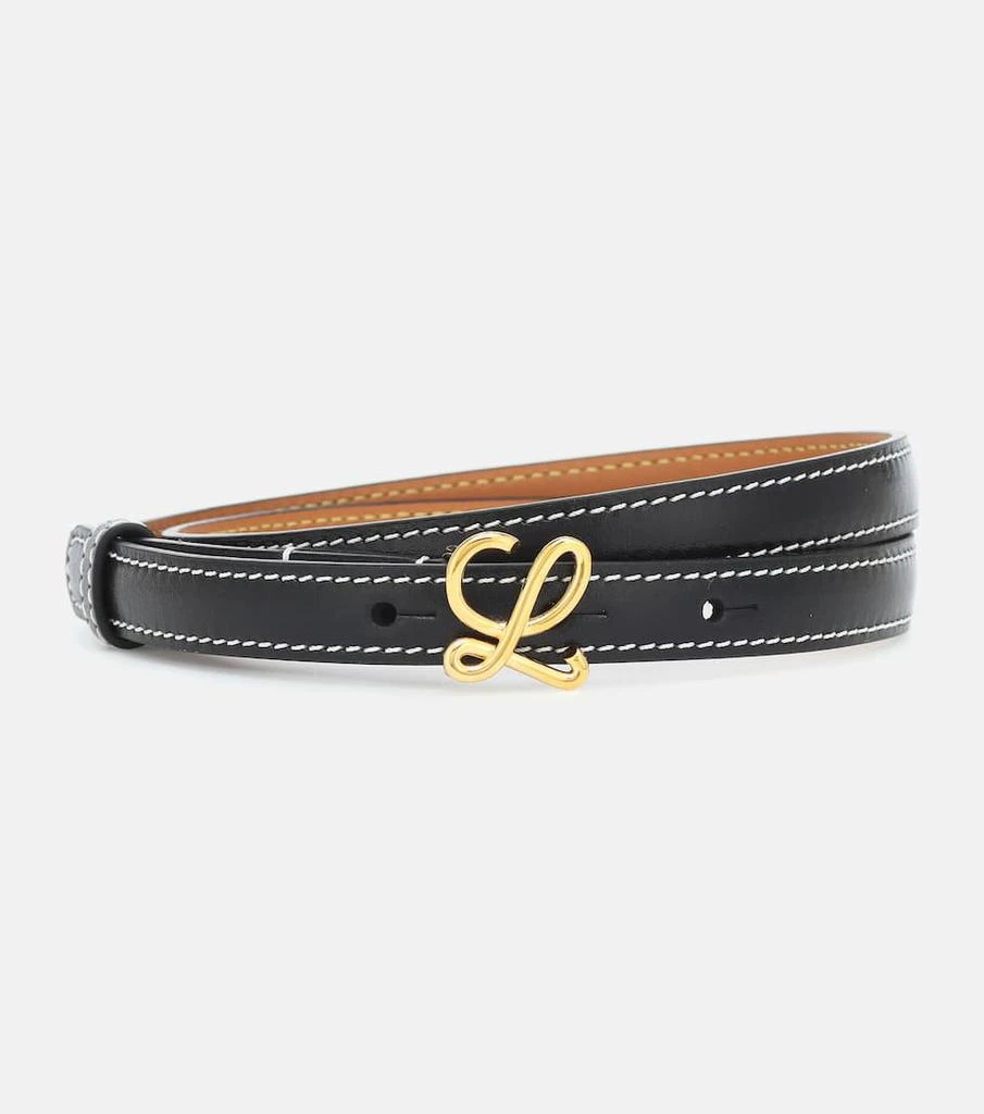 商品Loewe|Leather belt,价格¥2606,第1张图片