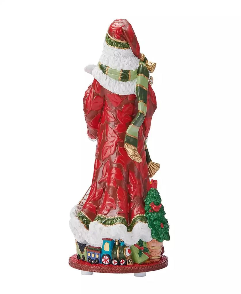 商品Fitz and Floyd|Holiday Home African Santa Musical Figurine, 10.75-in,价格¥524,第5张图片详细描述