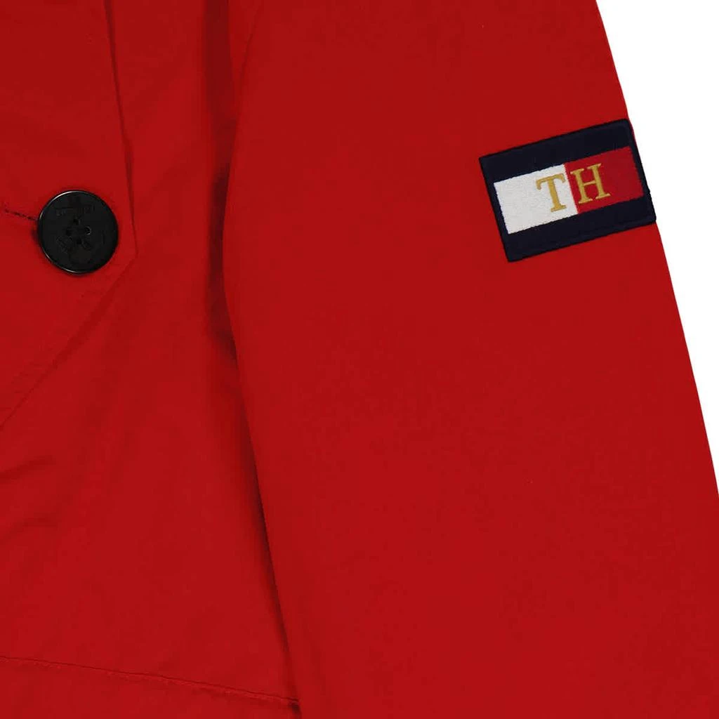 商品Tommy Hilfiger|Tommy Hilfiger Men's Primary Red Bomber Jacket, Size Large,价格¥1480,第3张图片详细描述