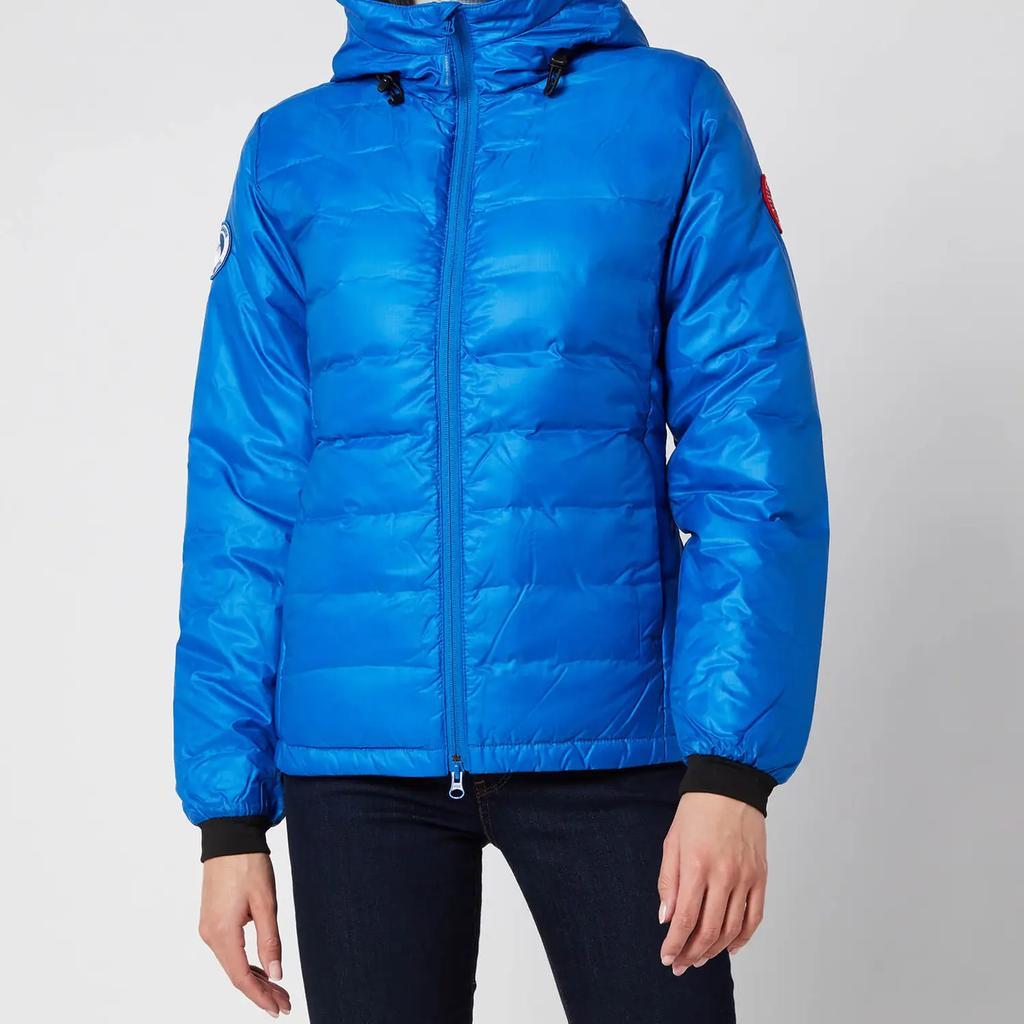 商品Canada Goose|Canada Goose Women's Pbi Camp Down Hoody - PBI Blue,价格¥4470,第1张图片