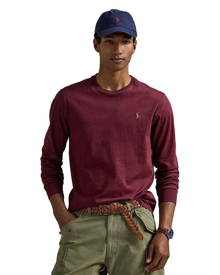 商品Ralph Lauren|Slim Fit Long Sleeve Tee,价格¥560,第1张图片