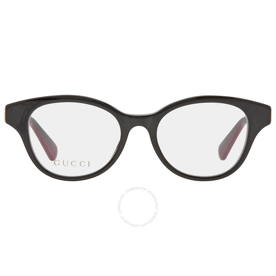 商品Gucci|Transparent Oval Ladies Eyeglasses GG0924O 003 49,价格¥1337,第2张图片详细描述