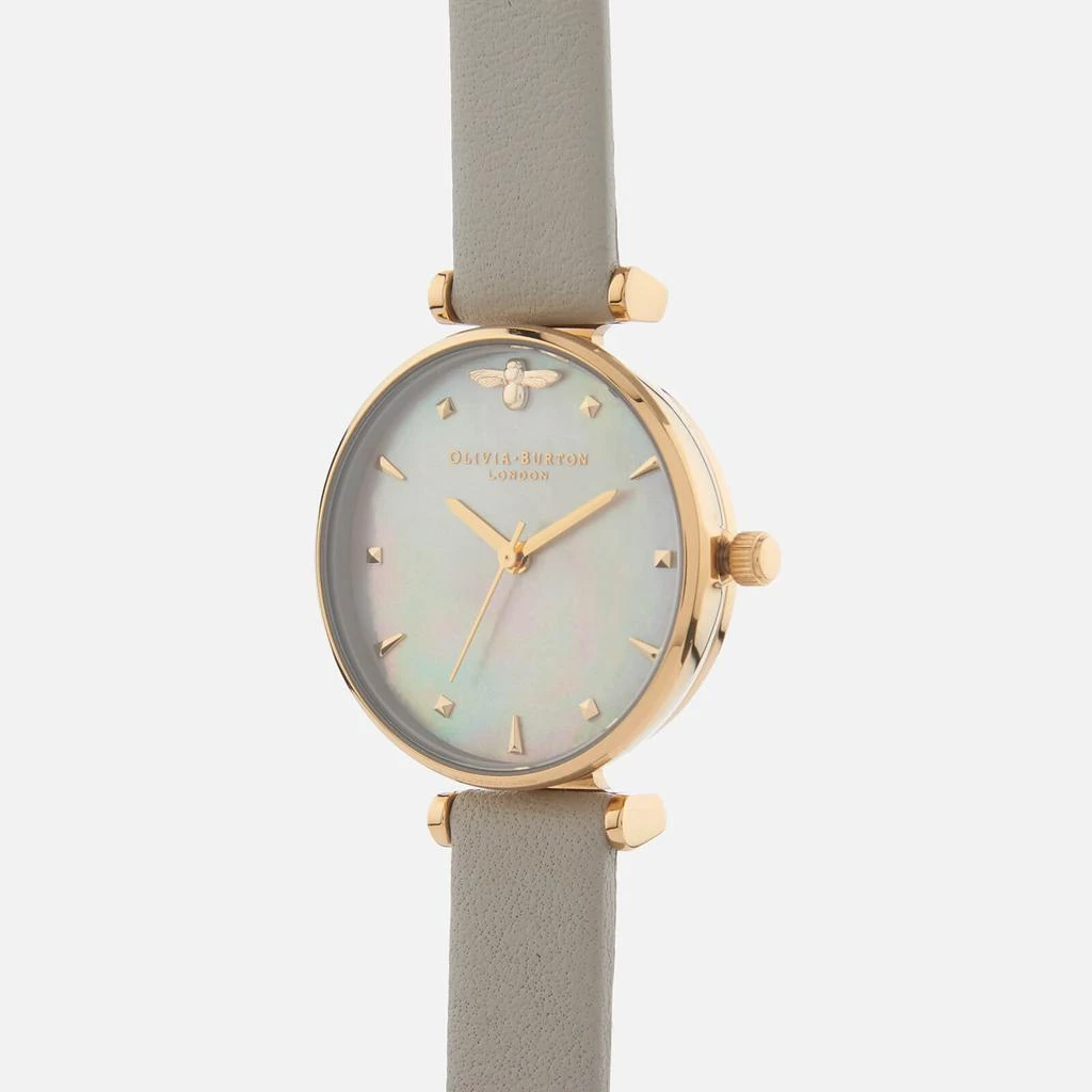 商品Olivia Burton|Olivia Burton Women's Queen Bee Marble Watch - Pale Green,价格¥642,第3张图片详细描述