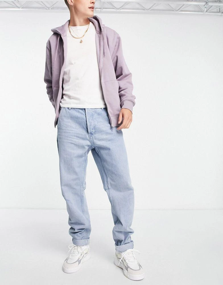 商品G-Star|G-Star grip 3d relaxed tapered in bleach wash,价格¥1203,第3张图片详细描述