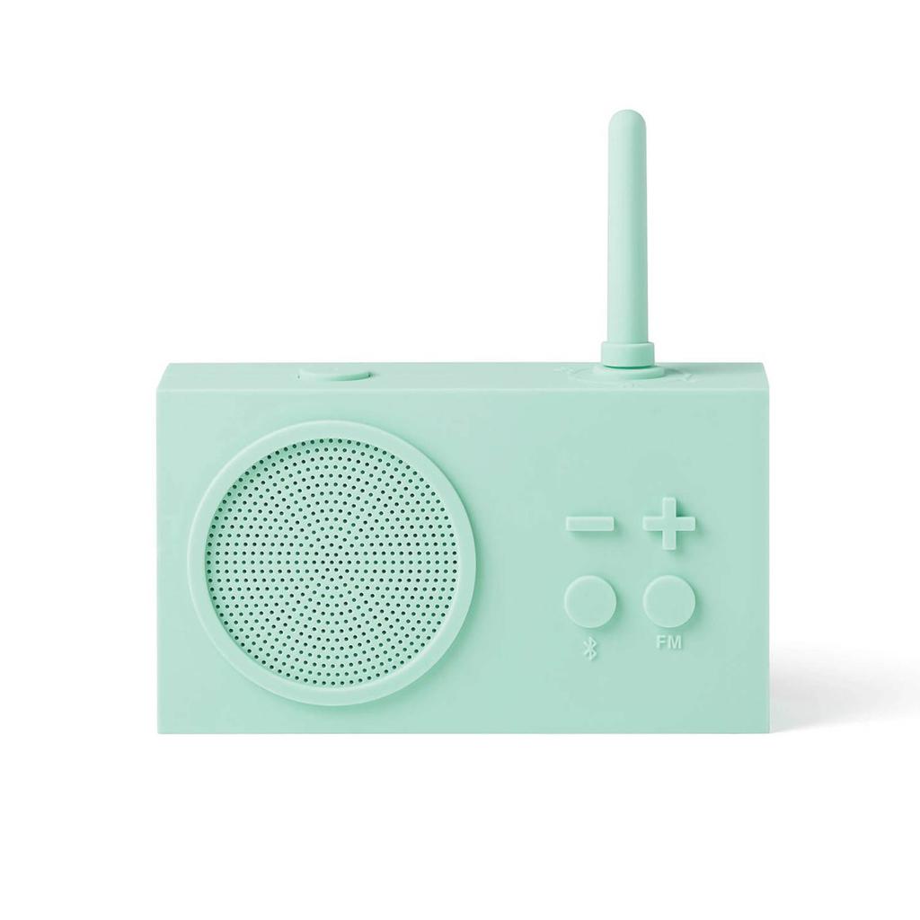 Lexon TYKHO 3 FM Radio and Bluetooth Speaker - Mint商品第1张图片规格展示