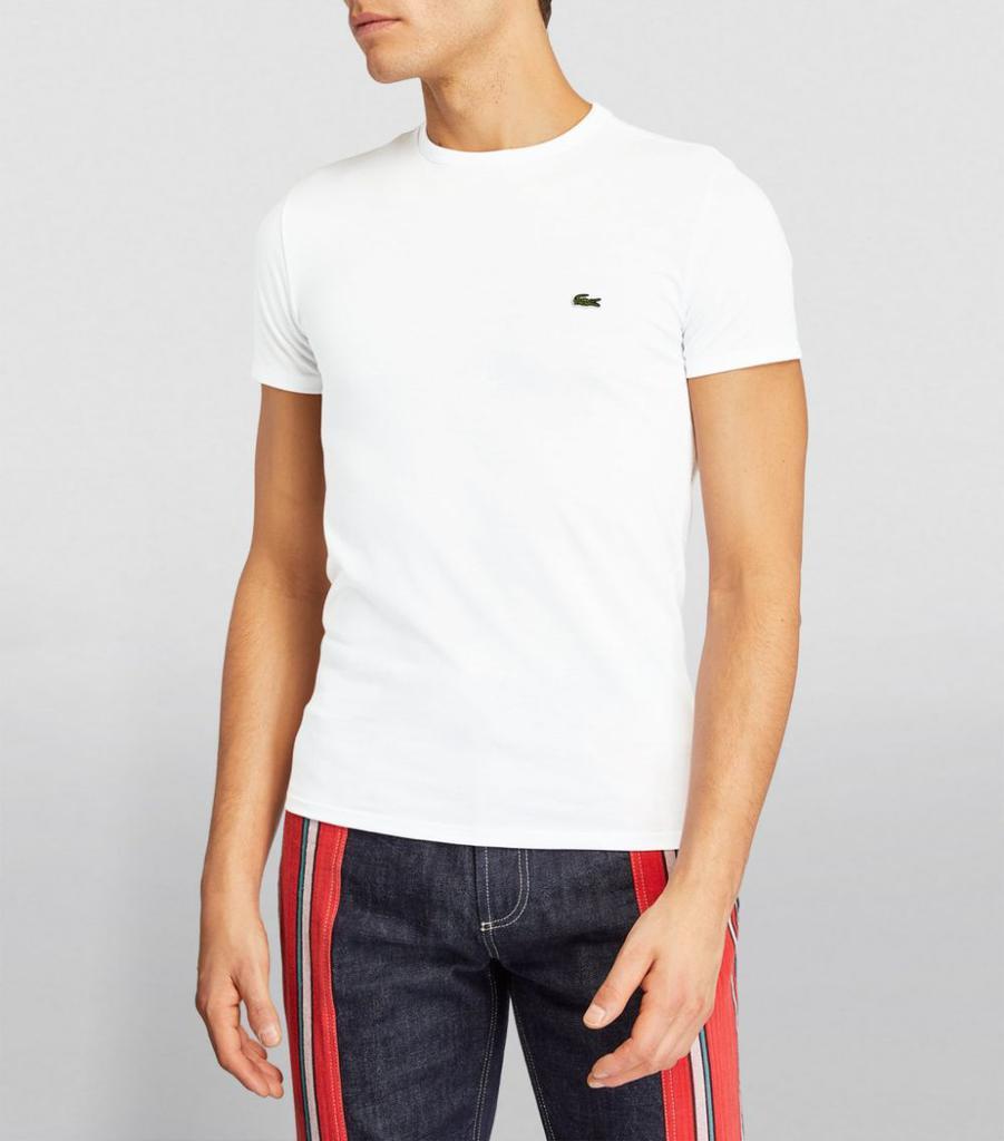 商品Lacoste|Pima Cotton T-Shirt,价格¥454,第5张图片详细描述