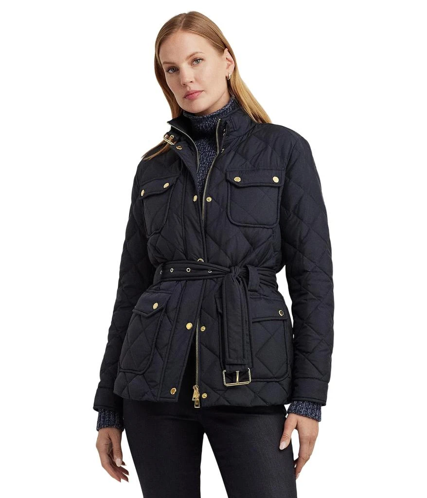 商品Ralph Lauren|Diamond-Quilted Down Coat,价格¥2432,第1张图片