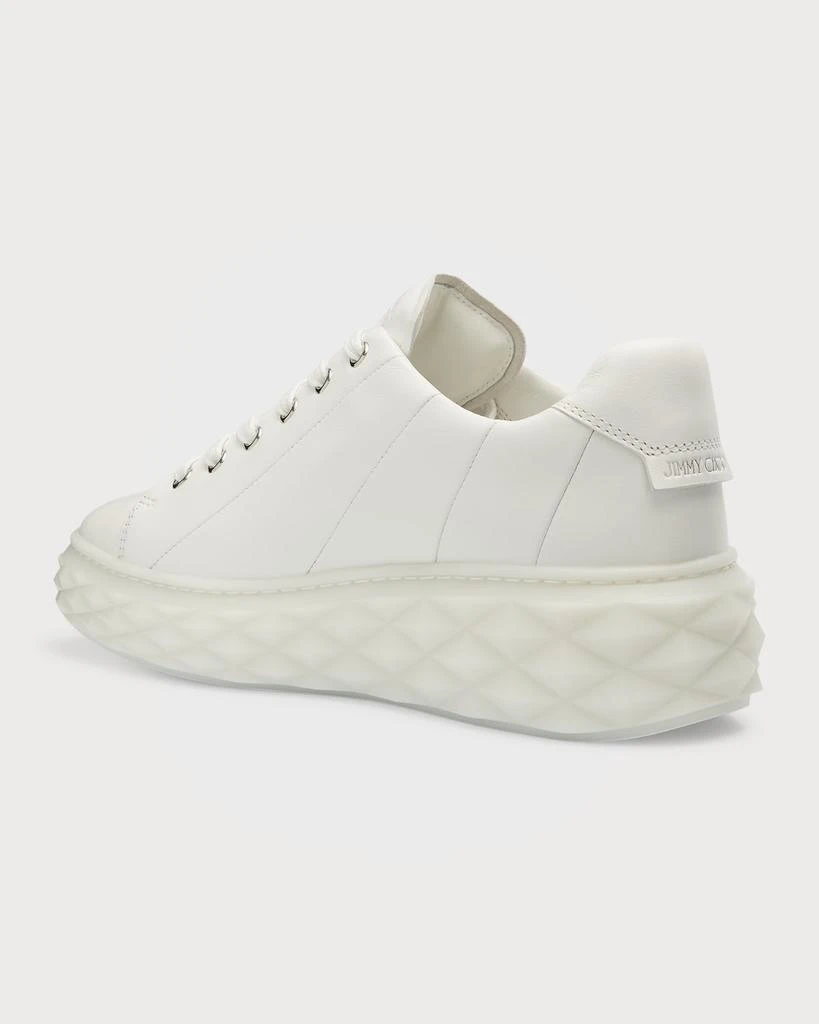 商品Jimmy Choo|Diamond Leather Low-Top Sneakers,价格¥4560,第5张图片详细描述