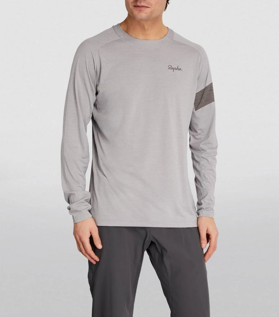 商品Rapha|Long-Sleeve Trail T-Shirt,价格¥608,第3张图片详细描述