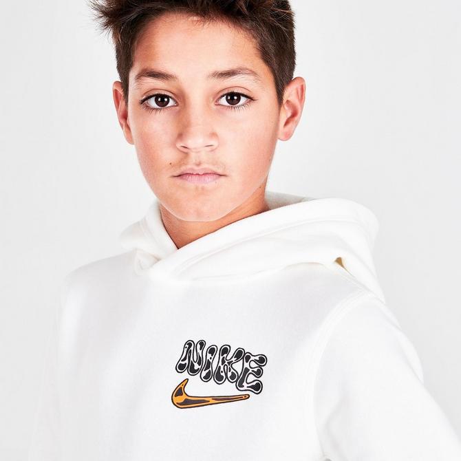 Boys' Nike Sportswear Hook Pullover Hoodie商品第4张图片规格展示
