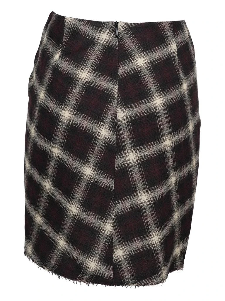 商品Isabel Marant Étoile|Isabel Marant Étoile Check-Print Ruched-Detail Mini Skirt,价格¥784,第2张图片详细描述