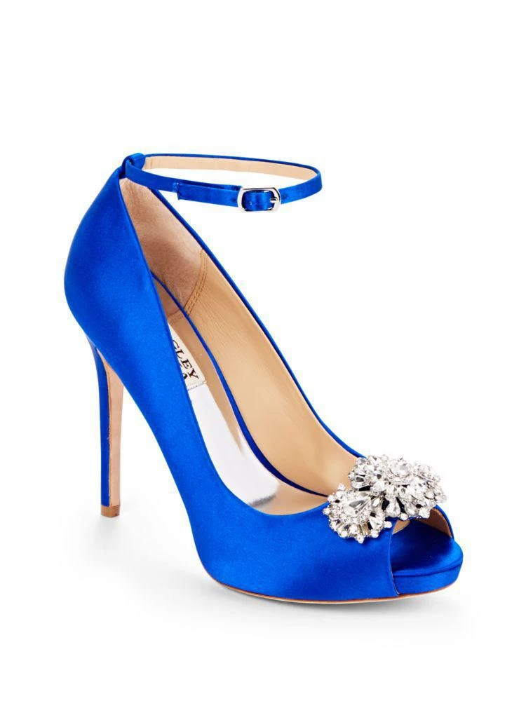 Dallas Stiletto Heel Ankle-Strap Pumps 商品