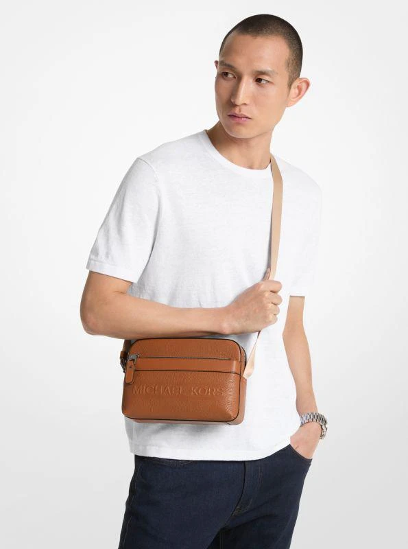 商品Michael Kors|Hudson Pebbled Leather Utility Crossbody Bag,价格¥666,第4张图片详细描述