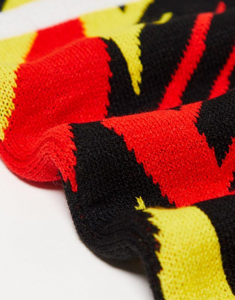 adidas Football Belgium World Cup 2022 scarf in black and red商品第3张图片规格展示