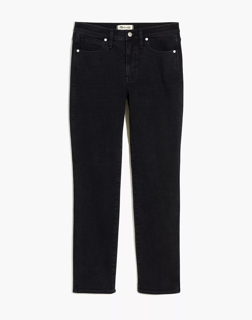 商品Madewell|Petite Mid-Rise Stovepipe Jeans in Lunar Wash: Instacozy Edition,价格¥1033,第7张图片详细描述