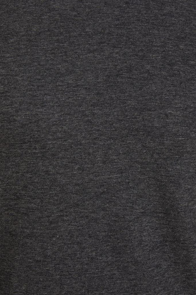 Metallic organic Pima cotton-jersey turtleneck top商品第4张图片规格展示