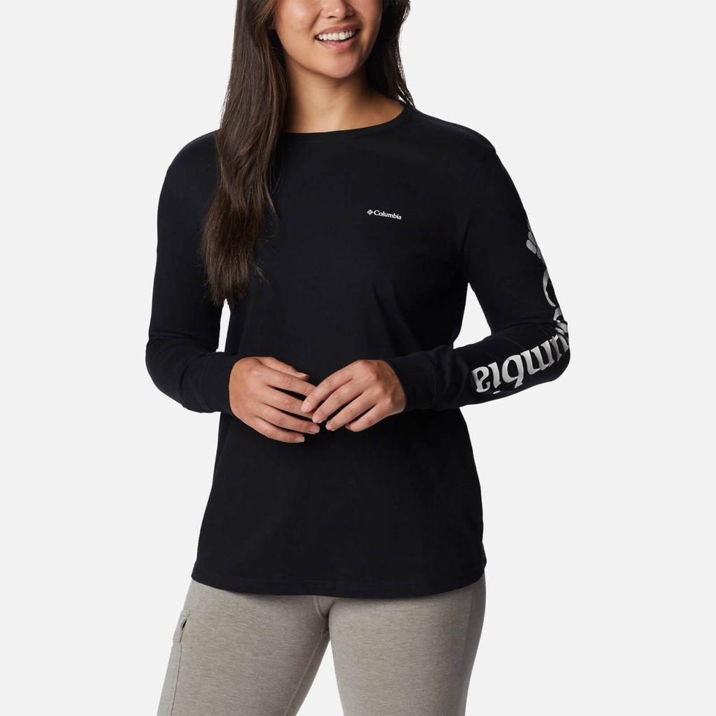 Columbia Women's North Cascades Long Sleeve T-Shirt - Black商品第5张图片规格展示