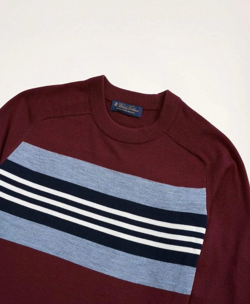 商品Brooks Brothers|Merino Collegiate Stripe Sweater,价格¥412,第2张图片详细描述