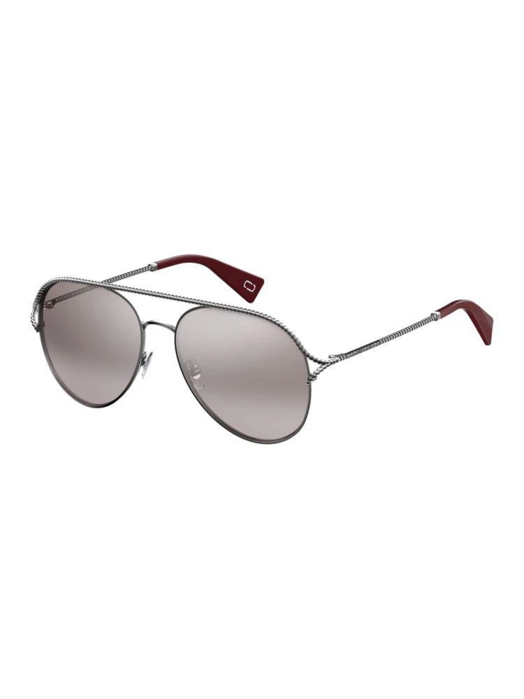 商品Marc Jacobs|58MM Aviator Sunglasses,价格¥1503,第2张图片详细描述