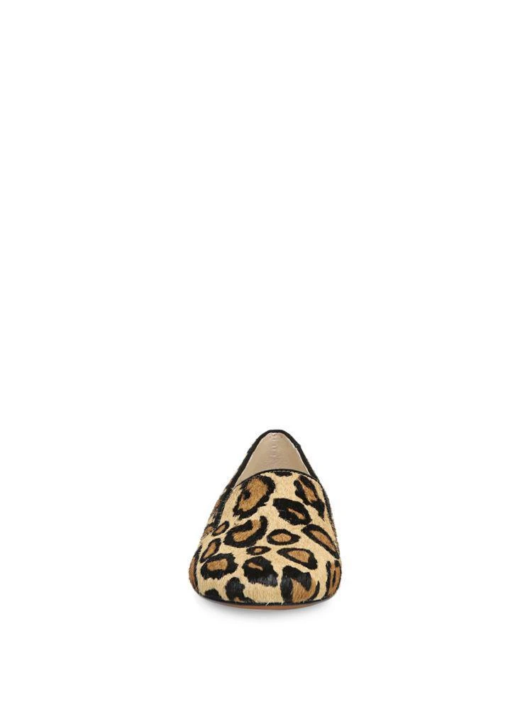 商品Sam Edelman|Jordy Leopard Print Calf Hair Smoking Slippers,价格¥982,第5张图片详细描述